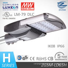 IP66 Module Designed 65 Watts Solar LED Street Light with UL Dlc Optical Sensor